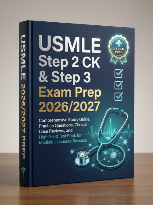 A premium 3D po (43) USMLE Step 2 CK & Step 3 Exam Prep 2026/2027 Complete Guide