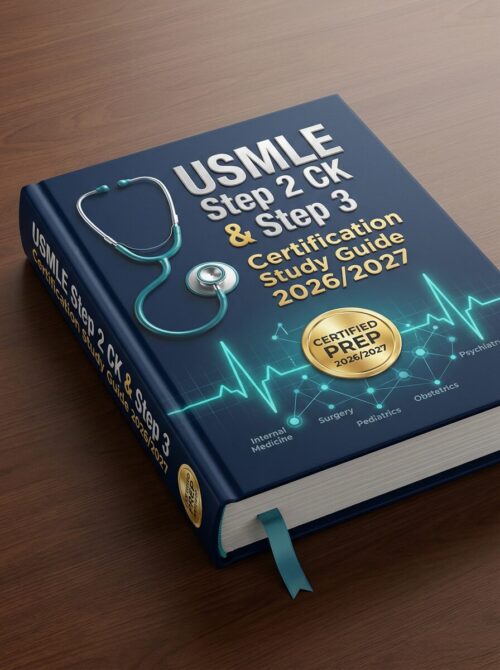A premium 3D po (44) USMLE Step 2 CK & Step 3 Certification Study Guide 2026/2027
