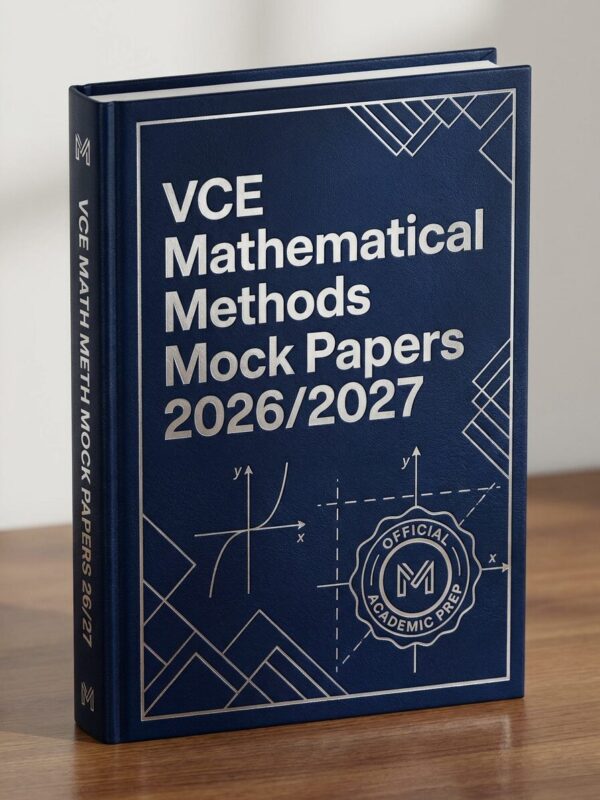 A premium 3D po (47) VCE Mathematical Methods Mock Papers 2026/2027 Complete Guide