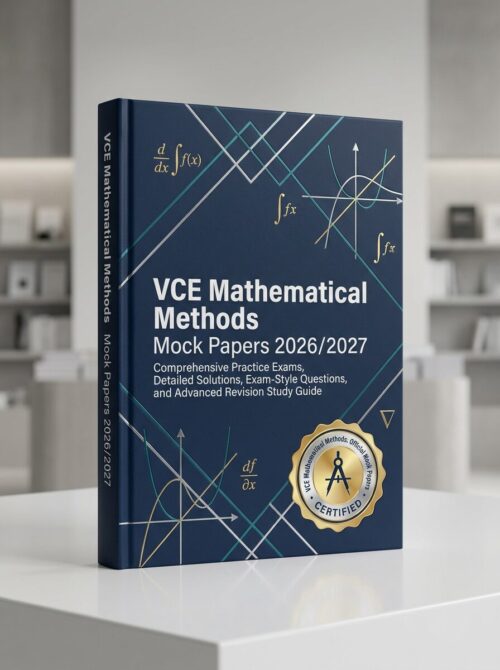 A premium 3D po (48) VCE Mathematical Methods Mock Papers 2026/2027 Complete Guide