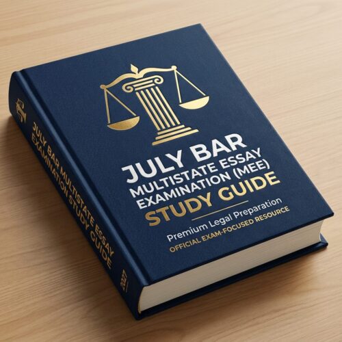 A premium 3D po (58) July Bar MEE 2026/2027 Study Guide: Comprehensive Review
