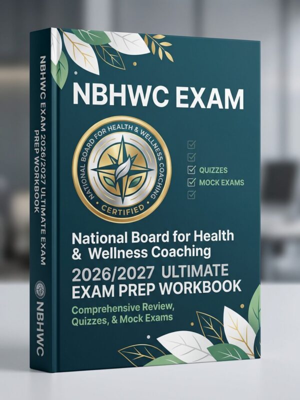 A premium 3D po NBHWC Exam 2026/2027: Ultimate Exam Prep Workbook with Mock Exams, Quizzes & Competency Practice