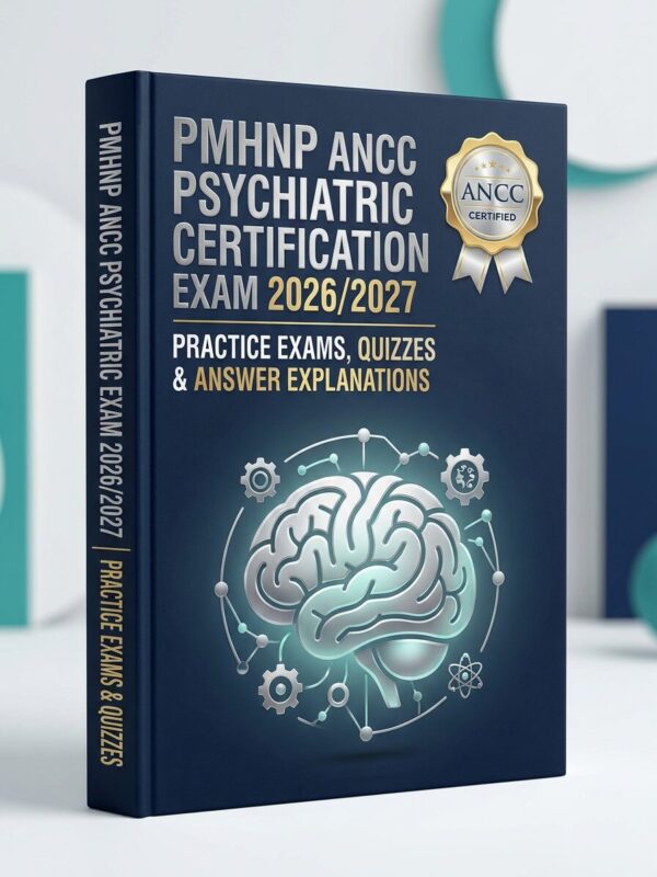 A premium 3D po (67) PMHNP ANCC Psychiatric Certification 2026/2027 Practice Exams