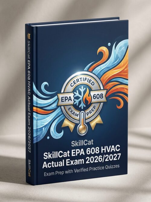 A premium 3D po (72) SkillCat EPA 608 HVAC Actual Exam 2026/2027 Prep & Quizzes