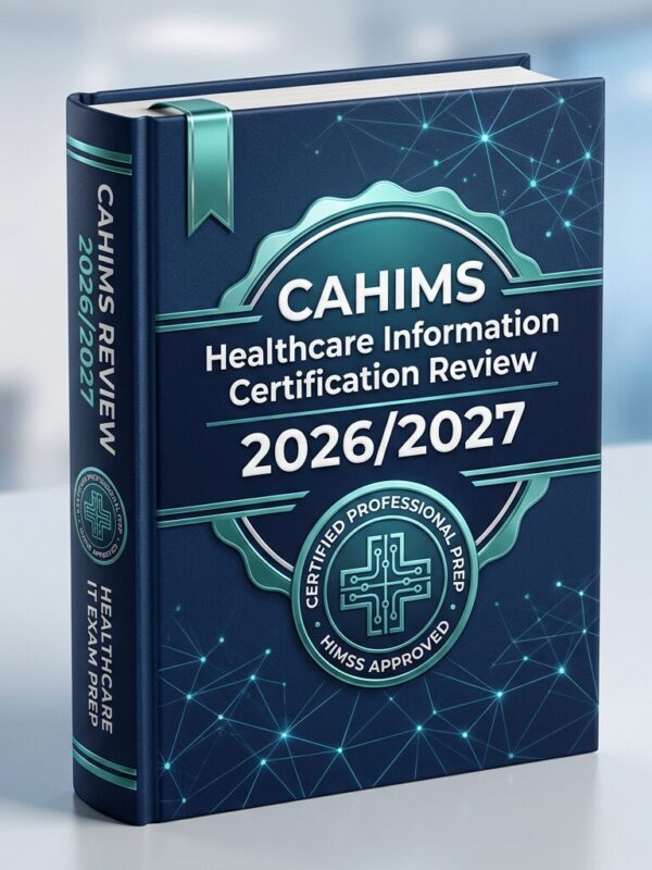 A premium 3D po (76) CAHIMS Healthcare Information Certification Review Guide 2026/2027