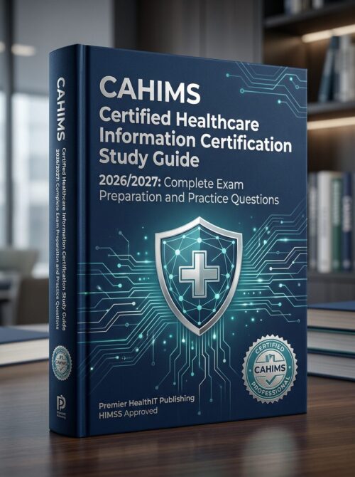 A premium 3D po (79) CAHIMS Healthcare Information Certification Study Guide 2026/2027