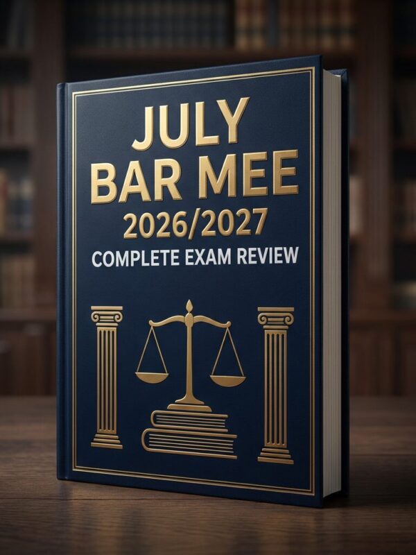July Bar MEE 2026/2027 Complete Exam Review & Study Guide