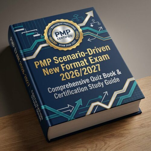 A premium 3D po (91) PMP Scenario-Driven New Format Exam 2026/2027 Complete Study Guide