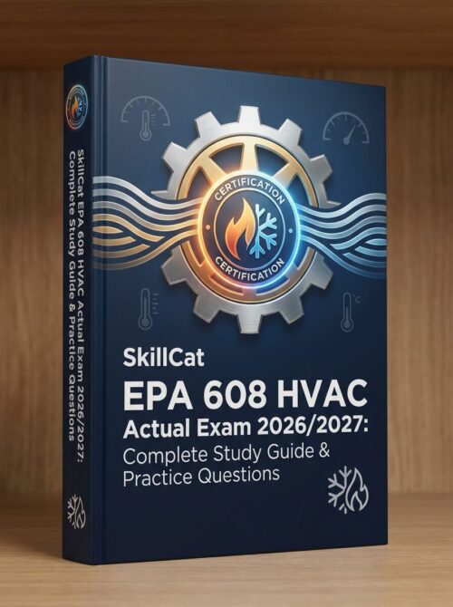 A premium 3D po (93) SkillCat EPA 608 HVAC Actual Exam 2026/2027 Complete Study Guide