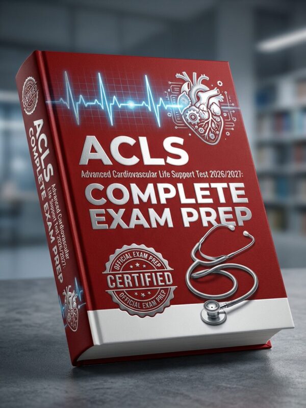 A premium 3D po (99) ACLS Advanced Cardiovascular Life Support 2026/2027 Exam Prep