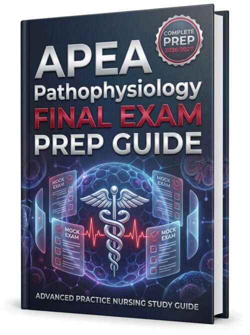 A premium 3d bo (5) APEA Pathophysiology Final Exam 2026/2027 | Complete Prep Guide, Mock Exams & Test Bank