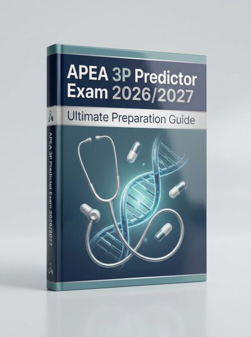 A premium, high (4) APEA 3P Predictor Exam 2026/2027 Ultimate Prep Guide | Test Bank Questions & Practice Exams