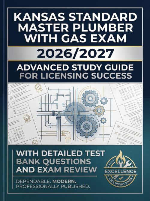 A premium, mode Kansas Standard Master Plumber with Gas Exam 2026/2027 Comprehensive Study Guide