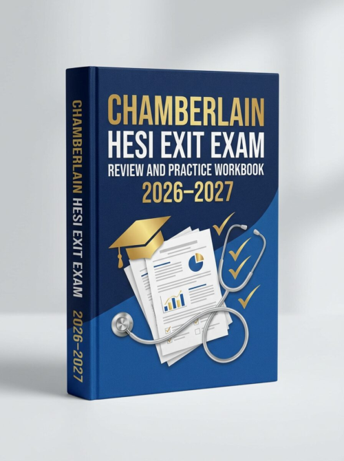 Chamberlain HESI Exit Exam Review and Practice Workbook 2026–2027 | Test Bank & Study Guide