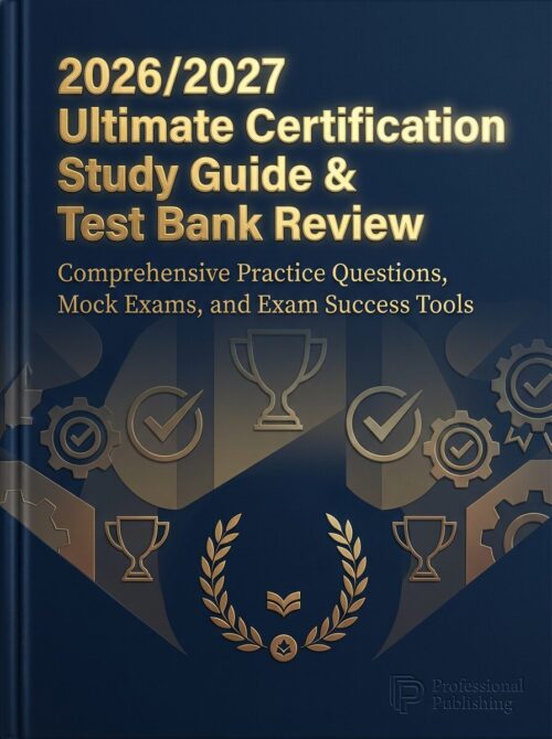 A premium profe (1) Ultimate Certification Study Guide and Test Bank Review