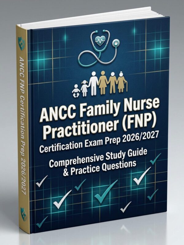 A professional ANCC Family Nurse Practitioner (FNP) Certification Exam Prep 2026/2027 Study Guide