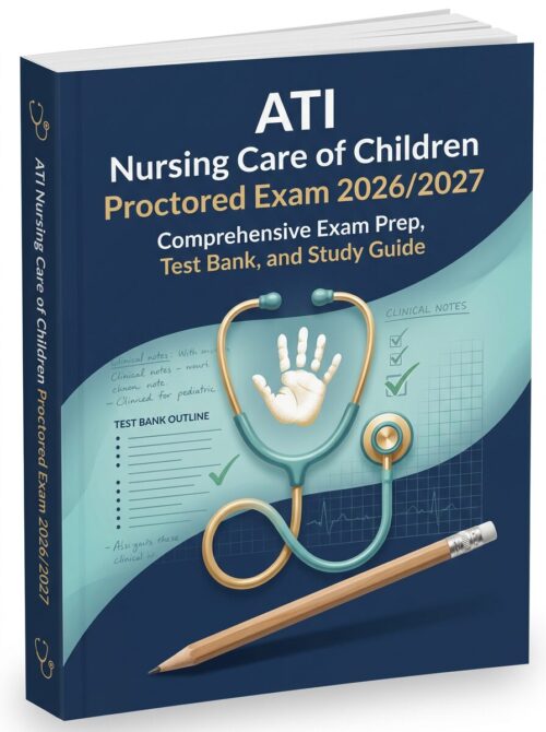 A professional (2) ATI Nursing Care of Children Proctored Exam 2026/2027 Comprehensive Prep & Test Bank