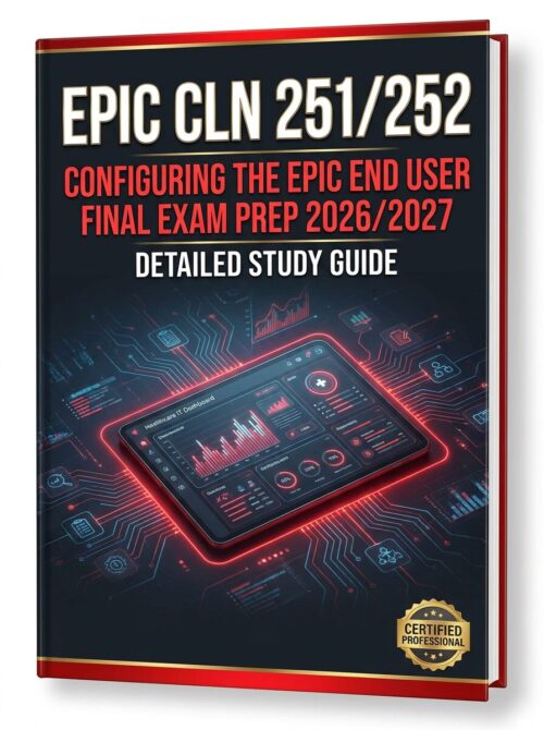 A professional (4) Epic CLN 251/252 Configuring the Epic End User Final Exam Prep 2026/2027 Study Guide, Practice Tests & Test Bank Review
