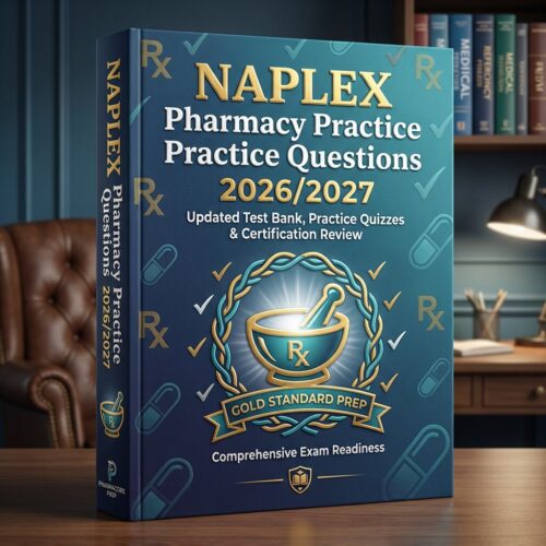 A professional (7) NAPLEX Pharmacy Practice Questions 2026/2027 Updated Test Bank & Review
