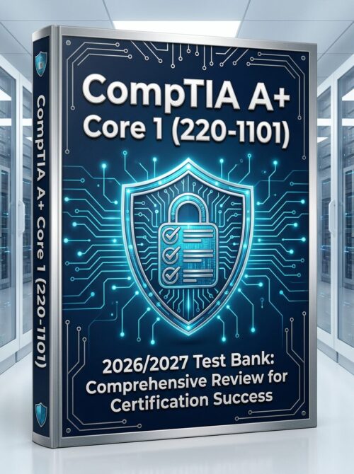 A professional (9) CompTIA A+ Core 1 (220-1101) 2026/2027 Test Bank & Comprehensive Review