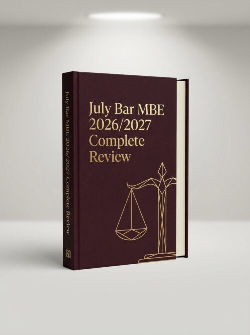A realistic 3D (14) July Bar Multistate Bar Examination (MBE) 2026/2027 Complete Review & Practice Exams