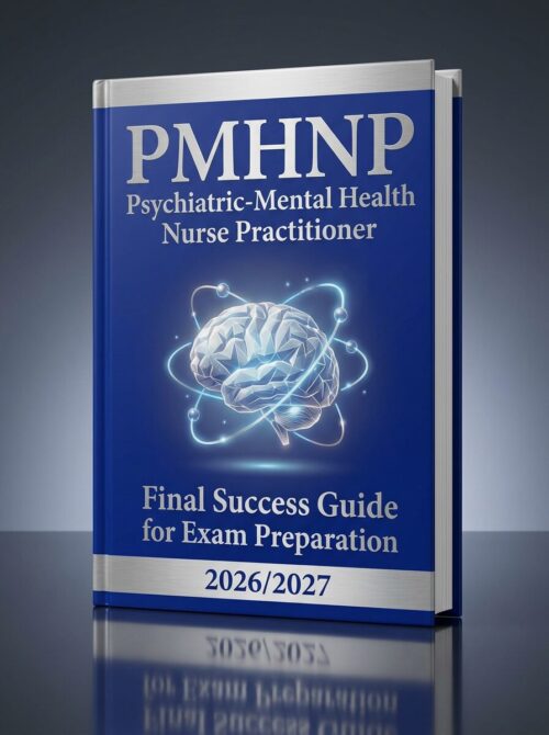 A realistic 3D (22) PMHNP Psychiatric-Mental Health Nurse Practitioner Final Success Guide 2026/2027