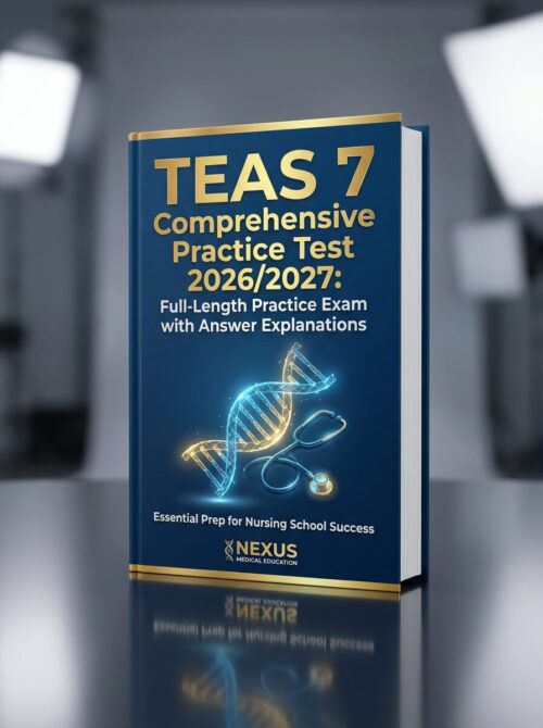 A realistic 3D (25) TEAS 7 Comprehensive Practice Test 2026/2027 & Answer Explanations