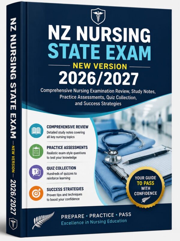 ChatGPT Image Jul 1, 2026, 08_15_44 AM NZ Nursing State Exam New Version 2026/2027 Comprehensive Nursing Examination Review with Study Notes