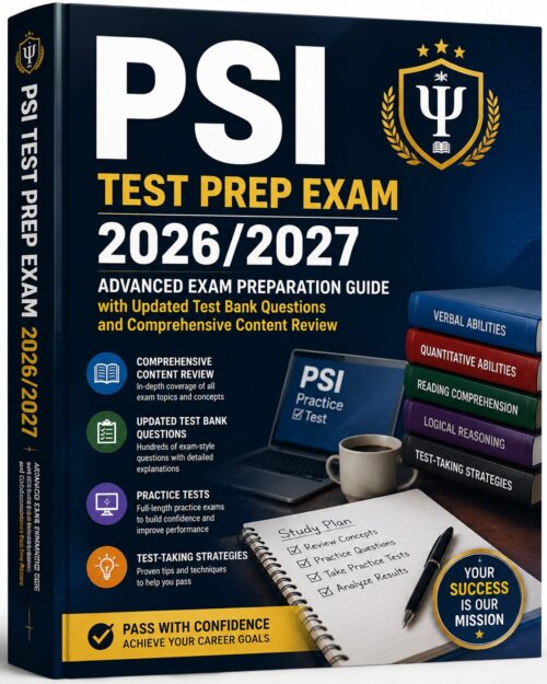 ChatGPT Image Jul 1, 2026, 08_29_04 AM PSI Test Prep Exam 2026/2027 Advanced Exam Preparation Guide with Updated Test Bank Questions & Comprehensive Content Review