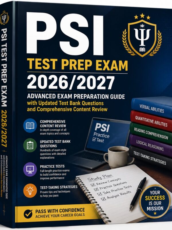 ChatGPT Image Jul 1, 2026, 08_29_04 AM PSI Test Prep Exam 2026/2027 Advanced Exam Preparation Guide with Updated Test Bank Questions & Comprehensive Content Review