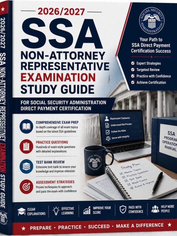 ChatGPT Image Jul 1, 2026, 11_46_40 AM SSA Non-Attorney Representative Exam Study Guide 2026/2027 Direct Payment Certification Prep