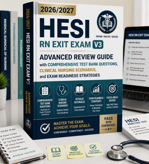 ChatGPT Image Jul 1, 2026, 11_59_16 AM HESI RN Exit Exam V3 2026/2027 Advanced Review Guide, Test Bank & Clinical Scenarios Prep Manual