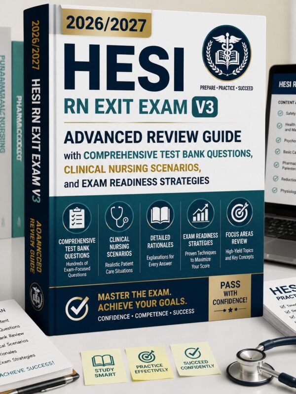 ChatGPT Image Jul 1, 2026, 11_59_16 AM HESI RN Exit Exam V3 2026/2027 Advanced Review Guide, Test Bank & Clinical Scenarios Prep Manual