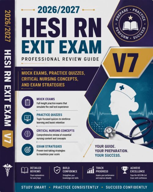 ChatGPT Image Jul 1, 2026, 12_18_43 PM HESI RN Exit Exam V7 2026/2027 Professional Review Guide, Mock Exams & Nursing Exam Strategies