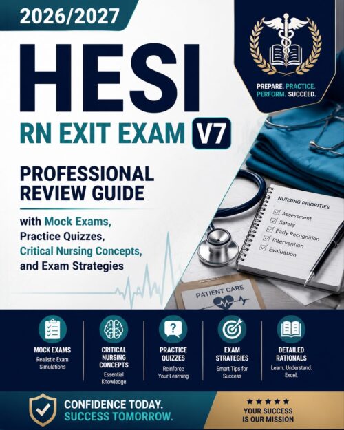 ChatGPT Image Jul 1, 2026, 12_19_17 PM HESI RN Exit Exam V7 2026/2027 Professional Review Guide, Mock Exams & Nursing Exam Strategies
