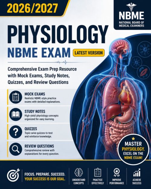 ChatGPT Image Jul 1, 2026, 12_36_09 PM Physiology NBME Exam 2026/2027 Comprehensive Exam Prep, Mock Exams, Quizzes & Study Notes Guide