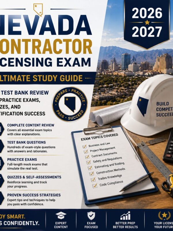 ChatGPT Image Jul 2, 2026, 04_25_17 PM Nevada Contractor Licensing Exam 2026/2027 Study Guide | Test Bank, Practice Exams & Certification Prep