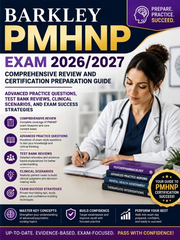 ChatGPT Image Jul 2, 2026, 09_05_01 AM Barkley PMHNP Exam 2026/2027 Comprehensive Review & Certification Preparation Guide | Advanced Practice Questions, Test Bank Review, Clinical Scenarios & Exam Success Strategies