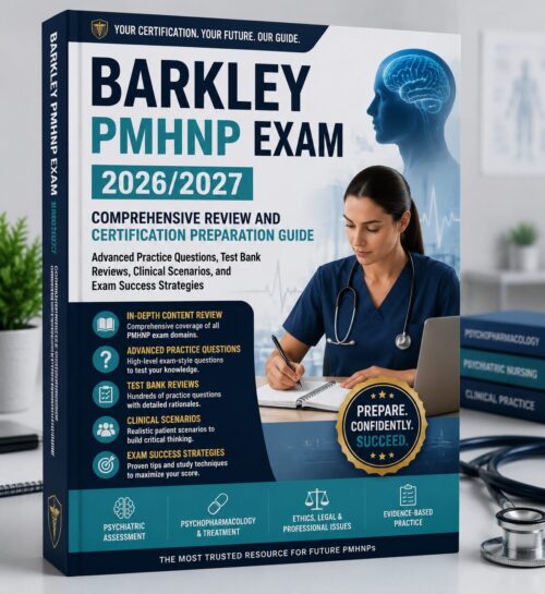 ChatGPT Image Jul 2, 2026, 09_06_09 AM Barkley PMHNP Exam 2026/2027 Comprehensive Review & Certification Preparation Guide | Advanced Practice Questions, Test Bank Review, Clinical Scenarios & Exam Success Strategies