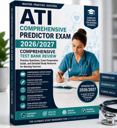 ChatGPT Image Jul 2, 2026, 09_18_04 AM ATI Comprehensive Predictor Exam 2026/2027 Comprehensive Test Bank Review | Practice Questions, Exam Preparation Guide & Detailed Nursing Study Resource for Success