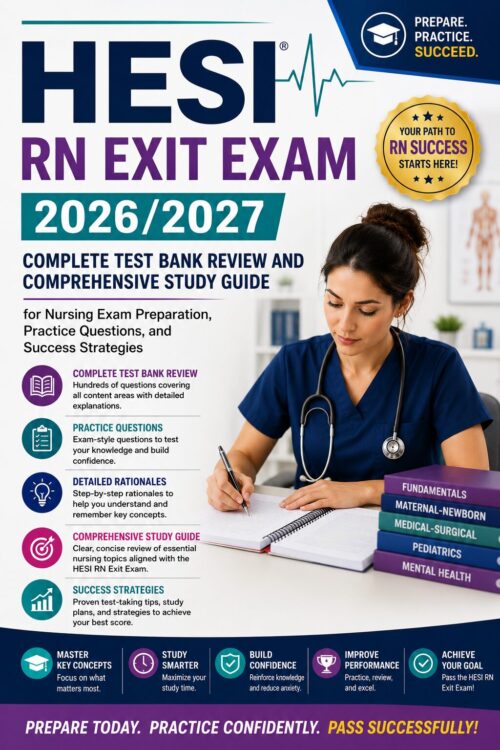 ChatGPT Image Jul 2, 2026, 10_02_57 AM HESI RN Exit Exam 2026/2027 Complete Test Bank Review & Comprehensive Study Guide | Nursing Exam Preparation, Practice Questions & Success Strategies