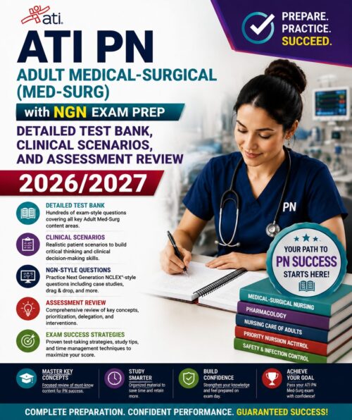 ChatGPT Image Jul 2, 2026, 11_14_35 AM ATI PN Adult Med-Surg NGN Exam Prep 2026/2027 Study Guide | Test Bank, Clinical Scenarios & Review
