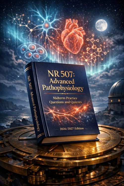 NR 507 Advanced Pathophysiology Midterm Practice Questions & Quizzes 2026/2027