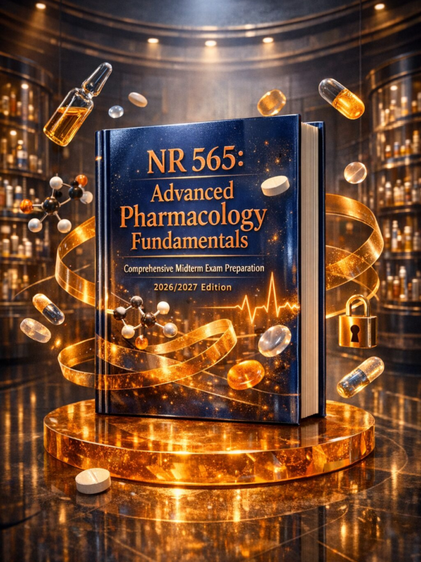 Create a highly NR 565 Advanced Pharmacology Fundamentals Comprehensive Midterm Exam Preparation 2026/2027 | Study Guide