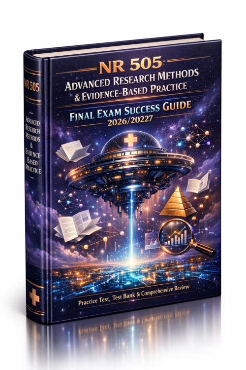 NR 505 Advanced Research Methods & Evidence-Based Practice Final Exam Success Guide 2026/2027