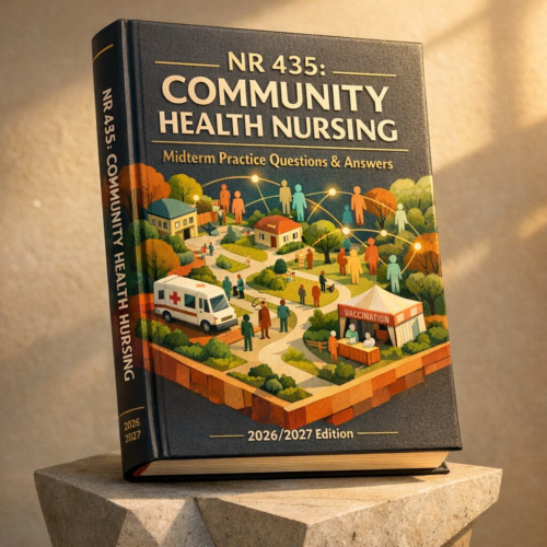 NR 435: Community Health Nursing Midterm Practice Questions & Answers 2026/2027