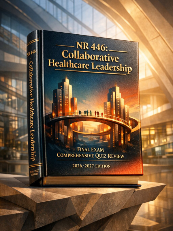 Create a highly (4) NR 446 Collaborative Healthcare Leadership Final Exam Comprehensive Quiz Review 2026/2027