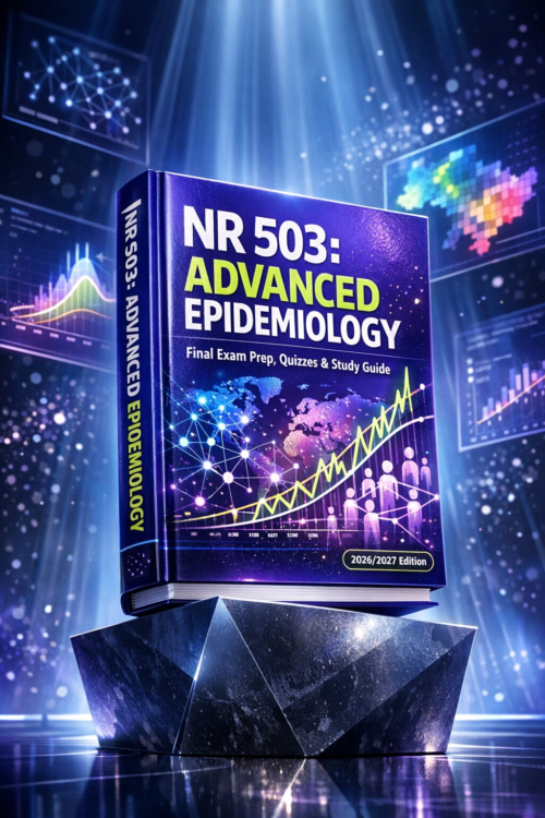 NR 503 Advanced Epidemiology Final Exam Prep, Quizzes & Study Guide 2026/2027