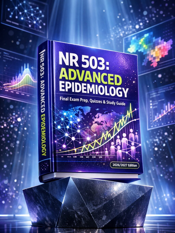 Create a highly NR 503 Advanced Epidemiology Final Exam Prep, Quizzes & Study Guide 2026/2027