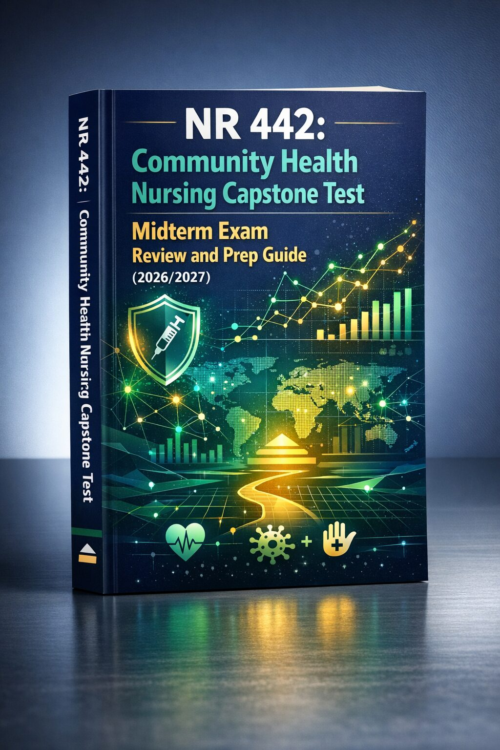 NR 442 Community Health Nursing Capstone Test Midterm Exam Review & Prep Guide 2026/2027